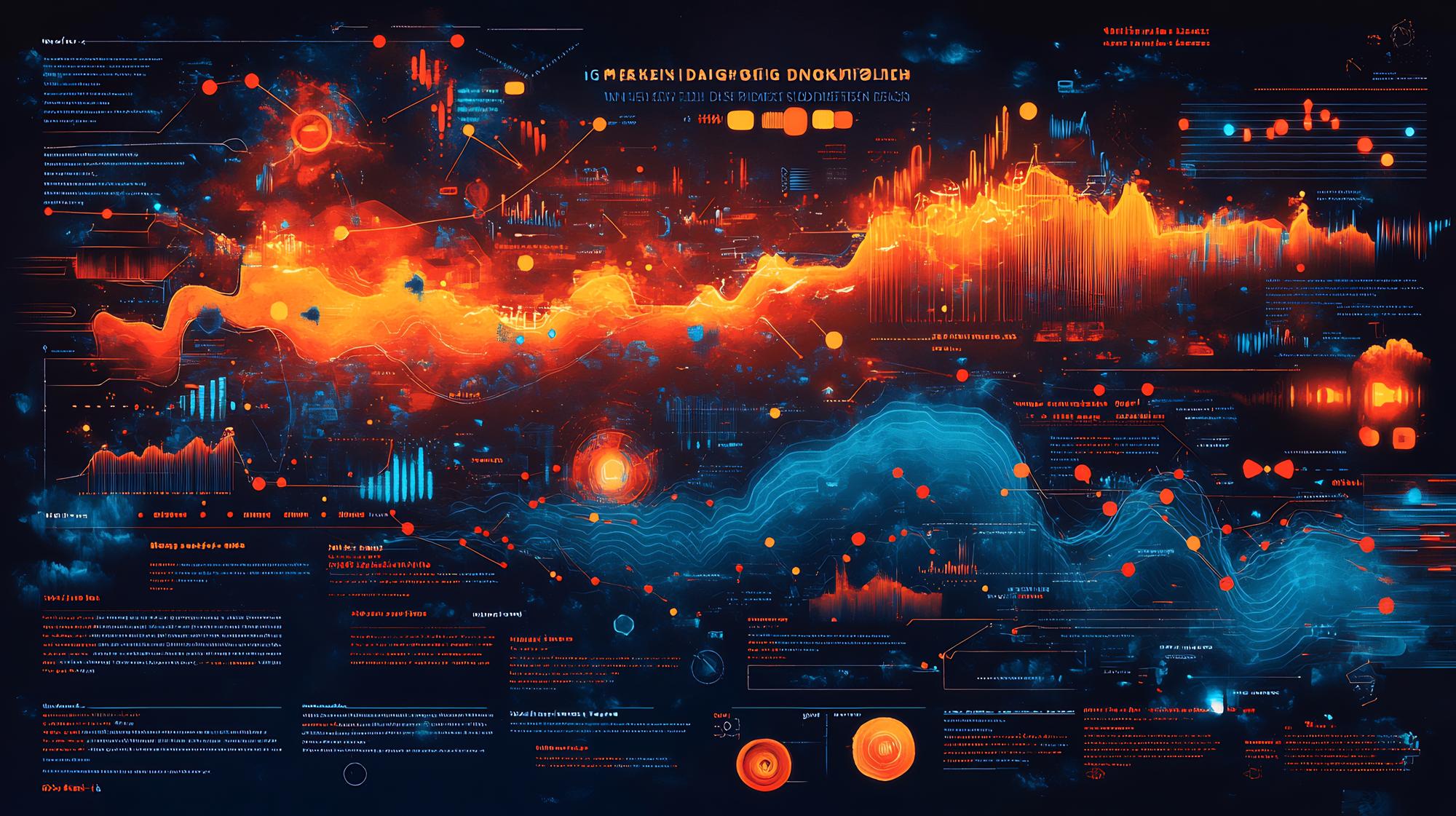 Dashboard with risk heatmap and charts